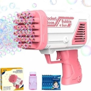 Multicolor Bubble Gun Toy