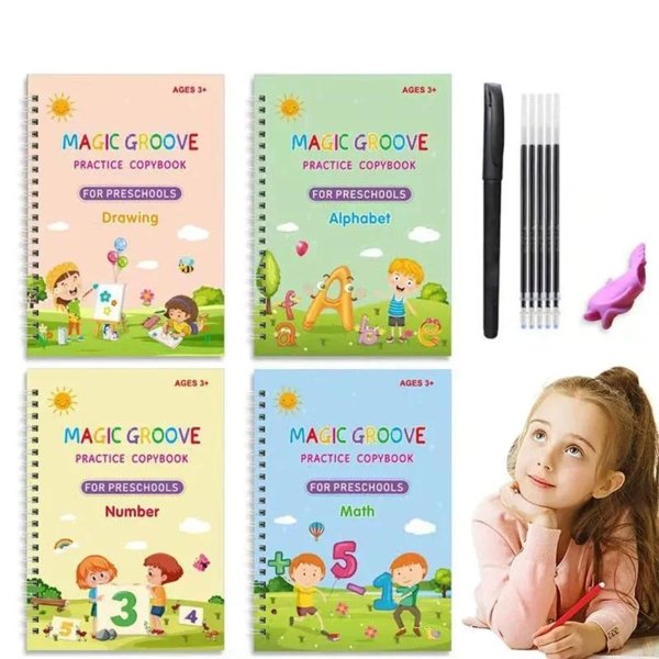 Reusable Magic Practice Books